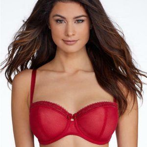Chantelle 1475 Parisian Demi Mesh High Cup Bra